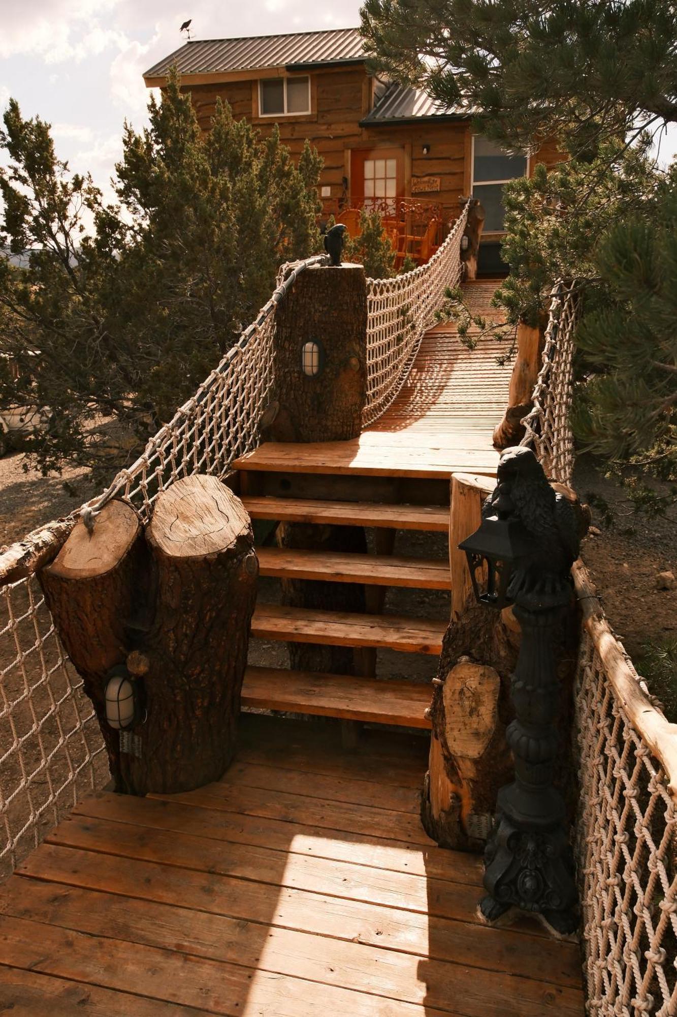Crows Nest Treehouse At El Mstico Ranch Villa Nogal ภายนอก รูปภาพ